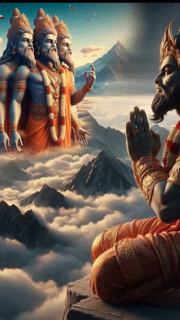 «Калика пурана». Нарака выбирает бога-творца Брахму для поклонения и совершения подвижничества