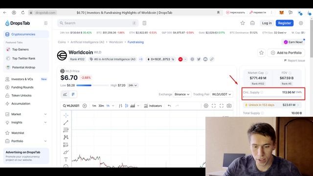 WORLDCOIN (WLD) - НЕ ПРОПУСТИ ЭТУ МОНЕТУ!