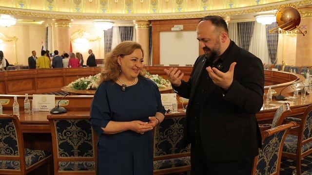 Jamil Diarbakerli at the Assyrian World Conference.