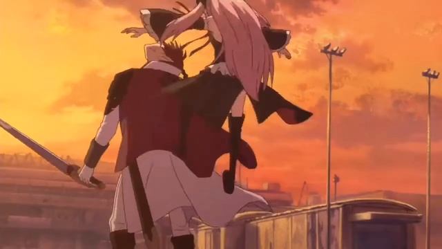 AMV Последний серафим-Stamp on the ground