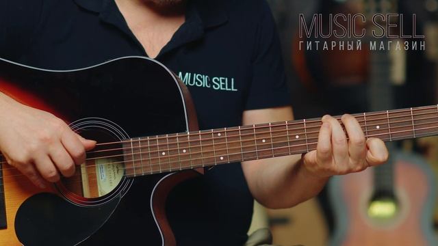 KEPMA TRANSACOUSTIC DREAD CUT SUNBURST IN LOVE - MUSIC SELL