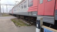 10 мая Электропоезд ЭД4М-0406 Сообщением Санкт-Петербург-Оредеж Отправляется с платформы ЦарскоеСело