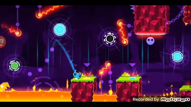 🩸Играю в Geometry dash прохожу 2 уровня!🩸