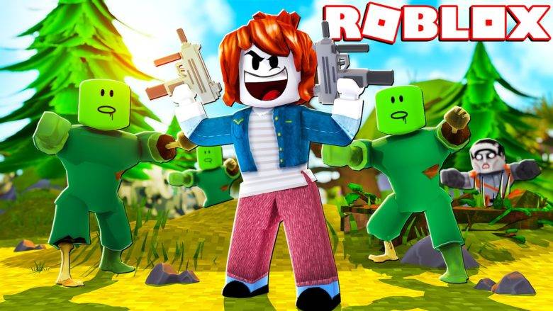 ПЕРЕСТРЕЛКА С ЗОМБАКАМИ 2 часть |ROBLOX|