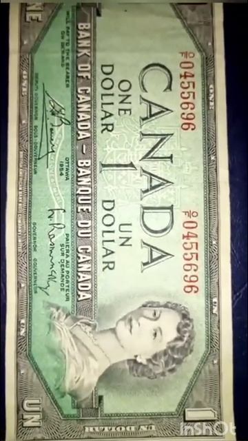 #spadokpredkiv  1 доллар Канада 1954 #metaldetecting