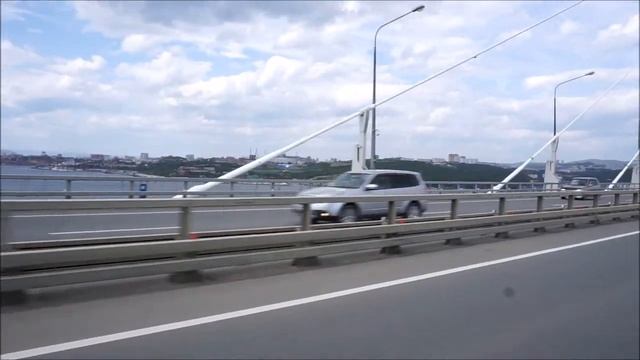 Из за острова на  мост .