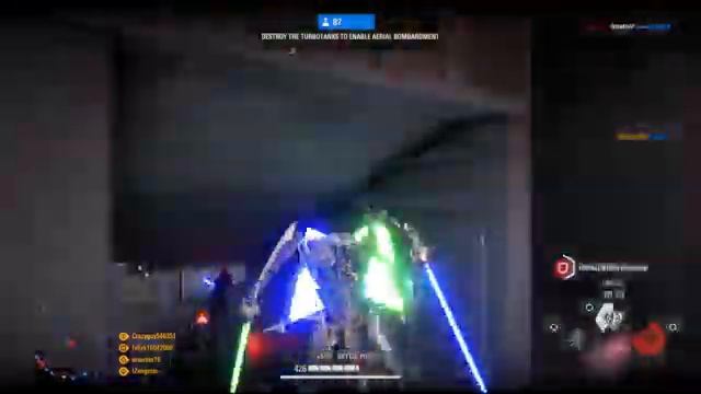 [GAMEPLAY] Star Wars Battlefront 2 Galactic Assault. No comments