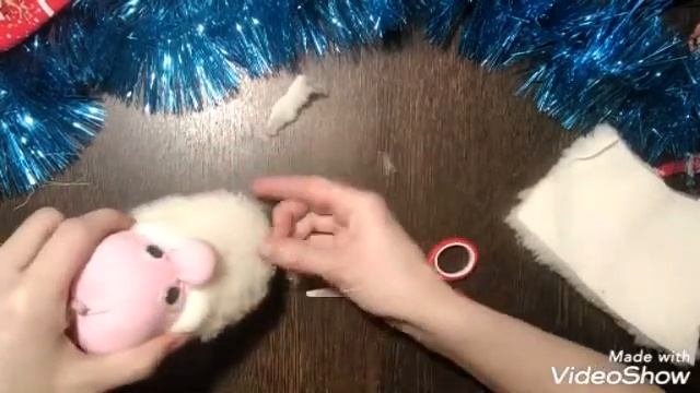 Гномик из носков.