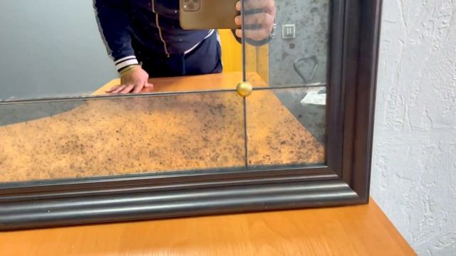 Antique mirror pannel in frame PBL8 №5507. Standart Х8. Size L. 700 Х 900 mm