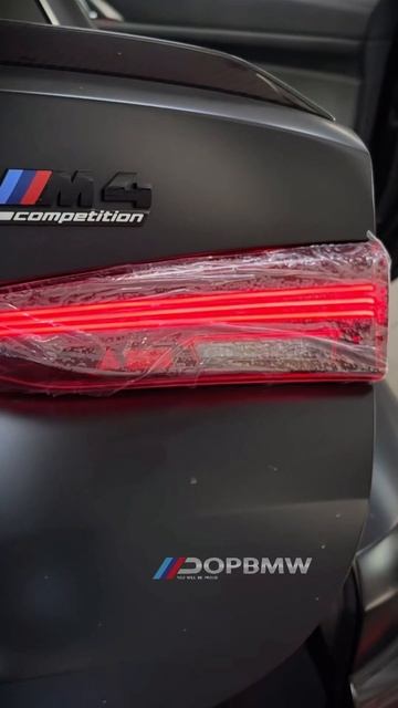 Установили лазерные фонари на #BMWm4 G82