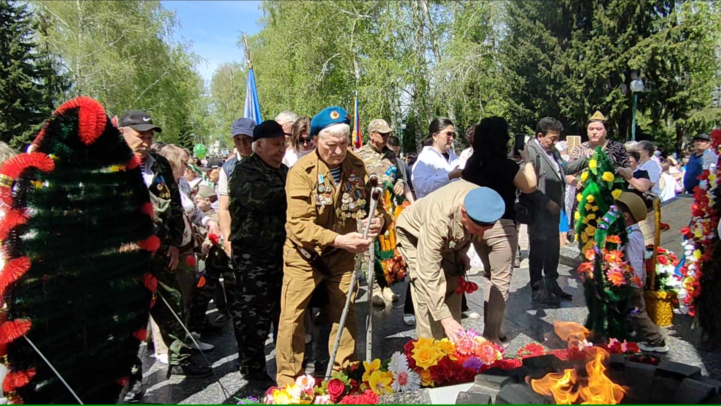 80 ЛЕТ ВЕЛИКОЙ ПОБЕДЫ . ДЕНЬ ПОБЕДЫ. ЗЫРЯНОВСК 9 МАЯ 2025