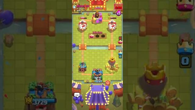 Инсейн вин стрик в Clash Royale