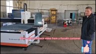 The customer feedback from Kazkhstan