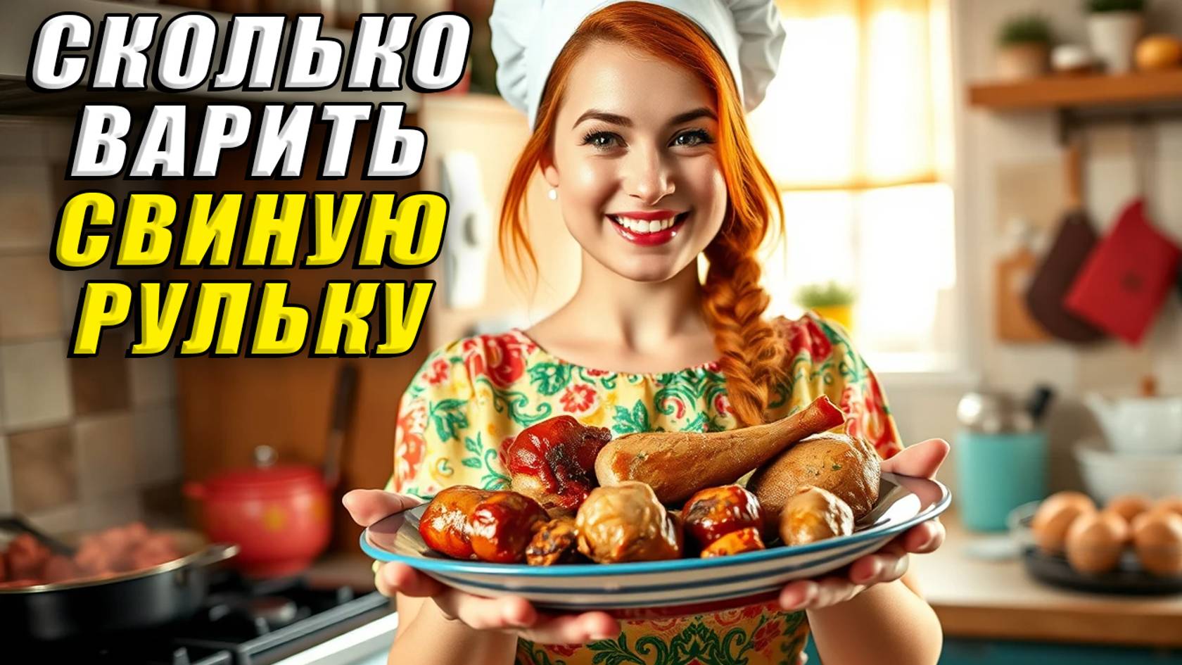 Сколько варить свиную рульку