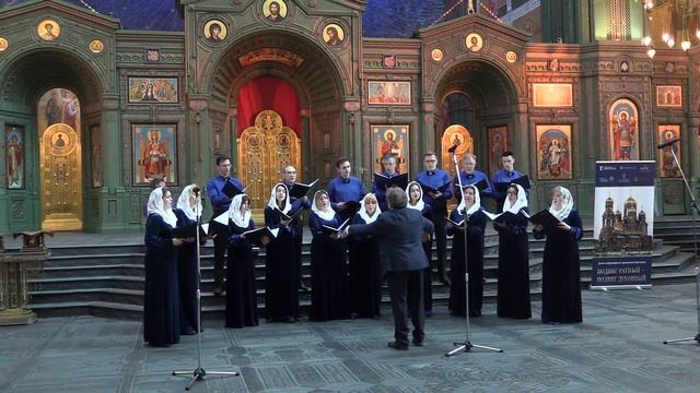 А. Висков - "Бог Христос во Славе".
Камерный хор "Голос Вам"