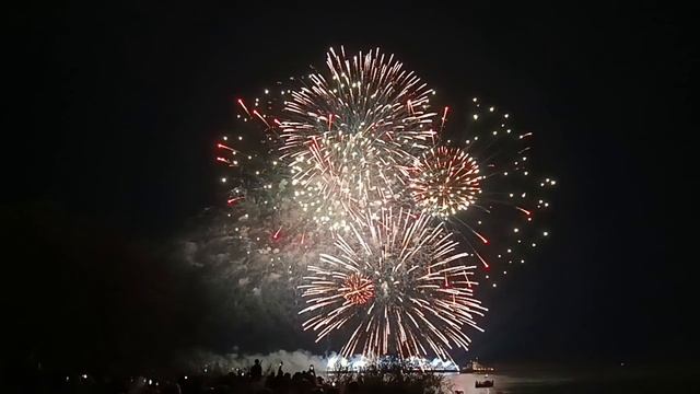 Праздничный салют в Томске 9 мая 2025