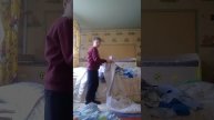 Легко и быстро заправить одеяло