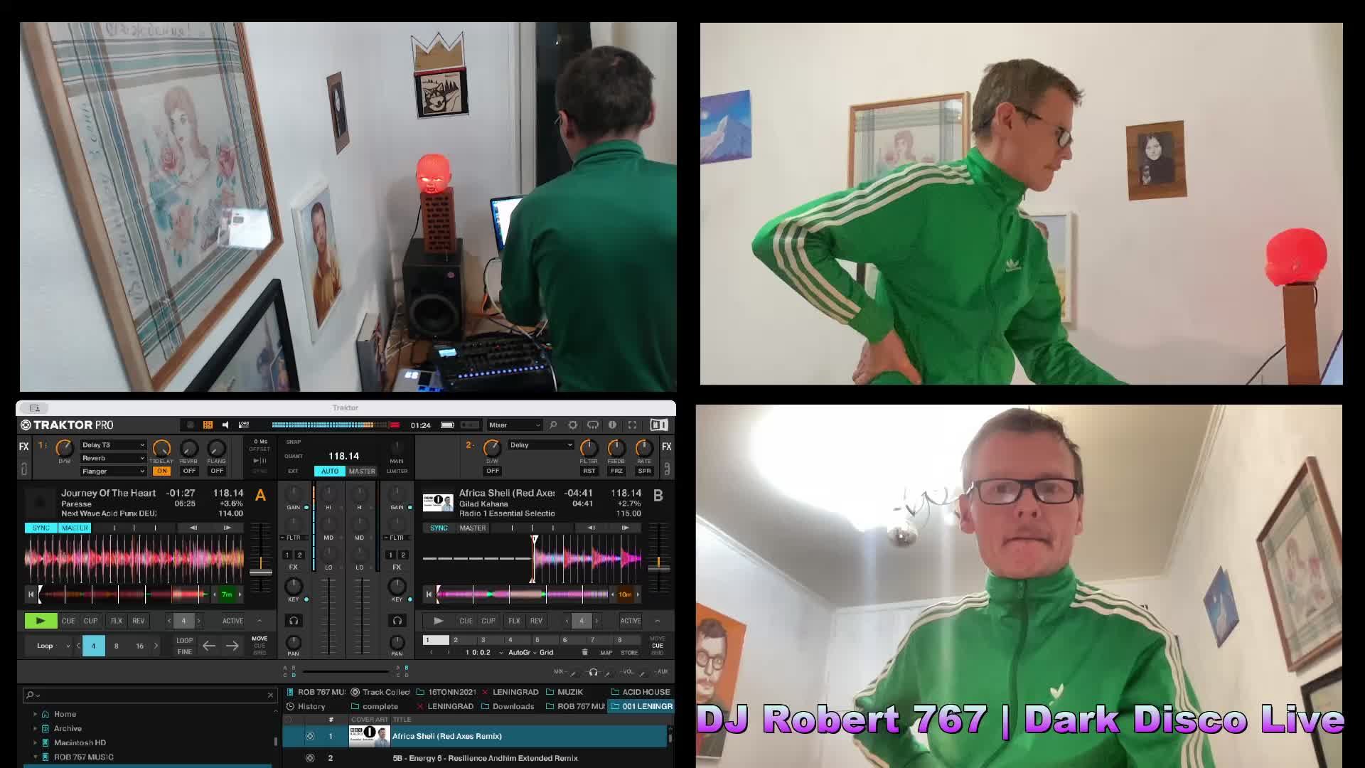 Robert767 Dark DJ Disco Live