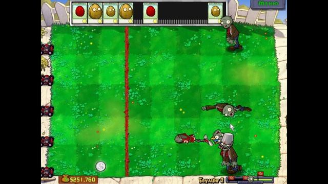 Боулинг 2 (Plants vs. Zombies)