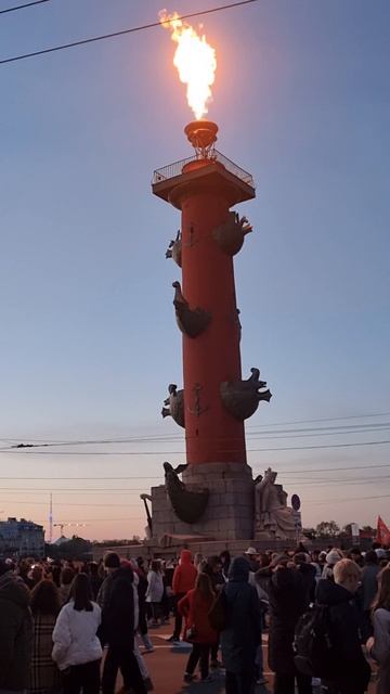 Прекрасное завершение праздника.