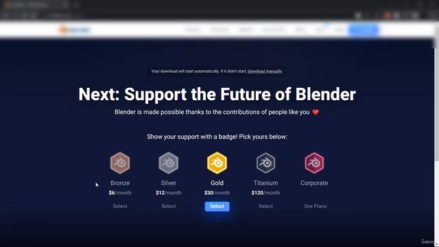 3- Installing Blender