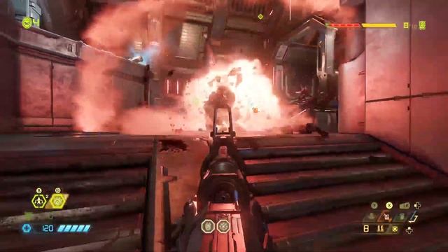 Яркий момент: doom eternal options test brutal
