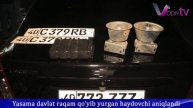 Сохта 40 772 ZZZ давлат рақам белгисидан фойдаланган ҳайдовчига тегишли чора кўрилди