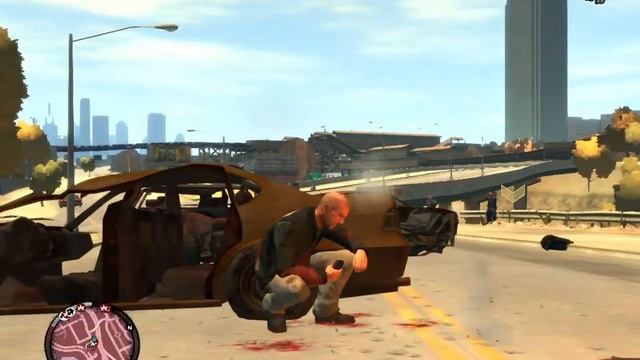 GTA 4 TLaD: LCPD Vs. Johnny (720p) Beechwood City (Broker, Liberty City)