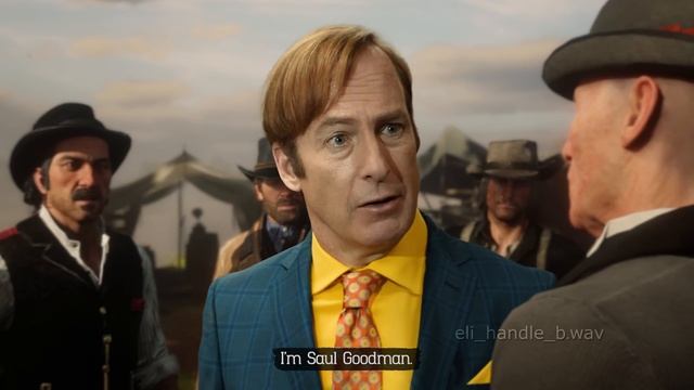 Сол Гудман защищает Банду в RDR 2 часть 1 \ Saul Goodman defends the Gang