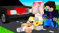 🤕НУБИКА СБИЛА МАШИНА В МАЙНКРАФТ! MINECRAFT