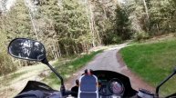 Мопед Nordwing заезд по лесу 1