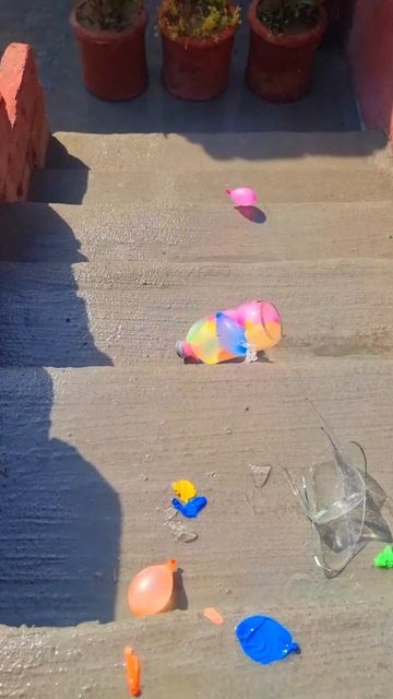 Breaking glass bottles 🌈 Crushing Crunchy and Soft things 🥚 #shorts #asmr #experiment #asmrsounds