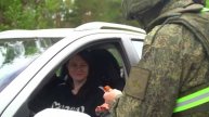 Военные провели акцию "Георгиевская ленточка" в ЛНР в честь 80-летия Победы