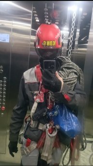 монтаж 2х блоков в одну корзину #промальп #высотныеработы #альпинизм #ropeaccess #like #рекомендации