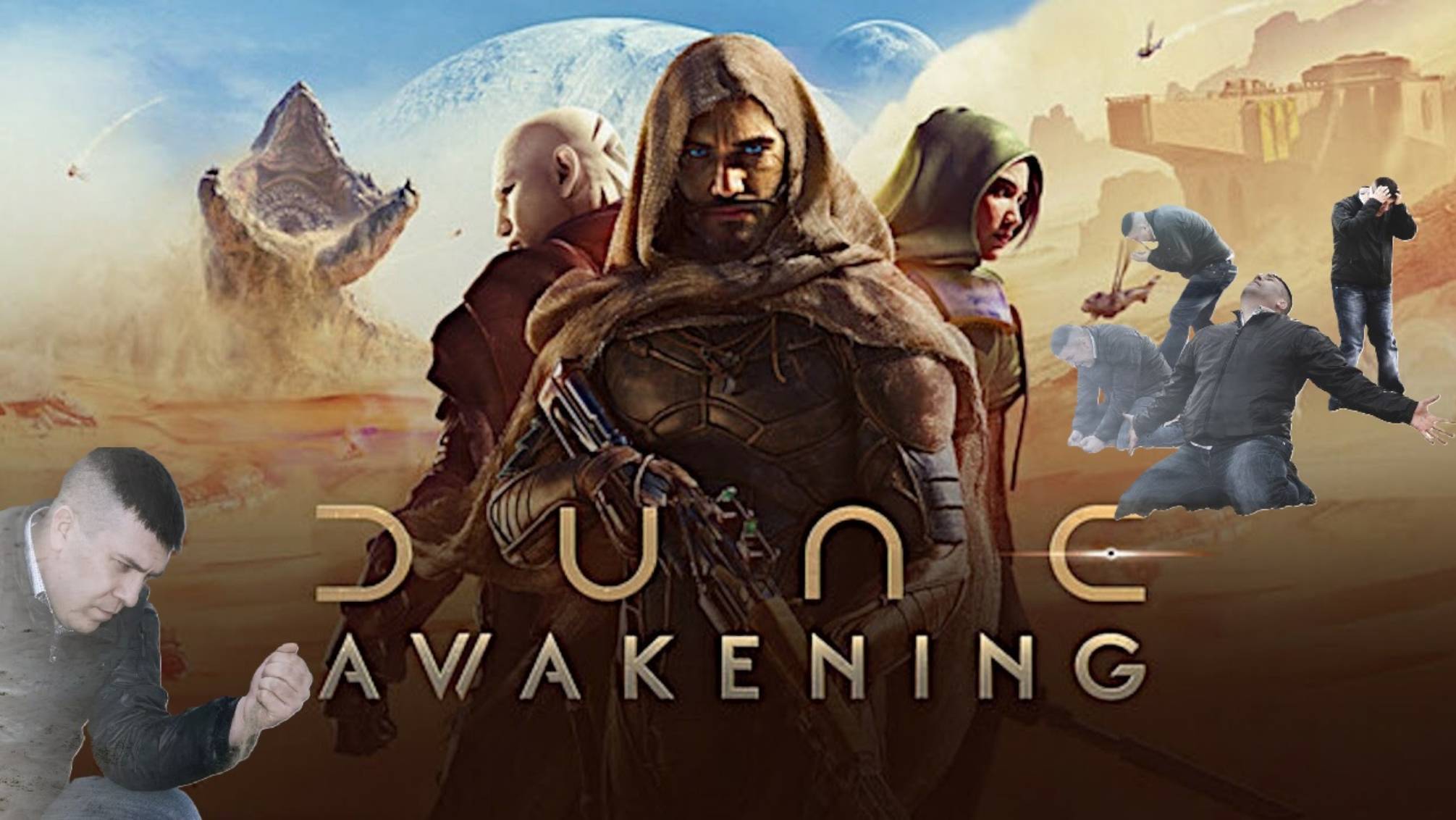 Выживаем на Арахесе, гоняем огромного червя / Dune Awakening