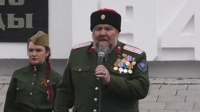 Город Абаза | К 80-летию Победы в Великой Отечественной войне Митинг «И снова май, Салют, Победа!»