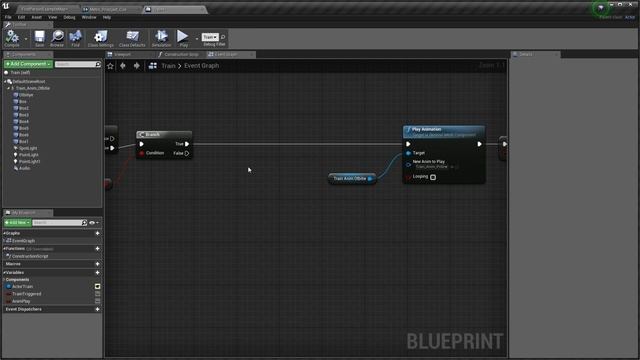 Поезд на UE 4 Часть 4 Добавляем звук! Фиксим Баги