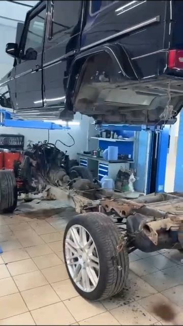 ШОК❗️реставрация рамы гелентвагена СМ АВТО. Хотите п