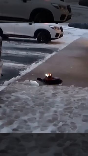 Новая разработка коммунальных служб! Уже на дорогах!