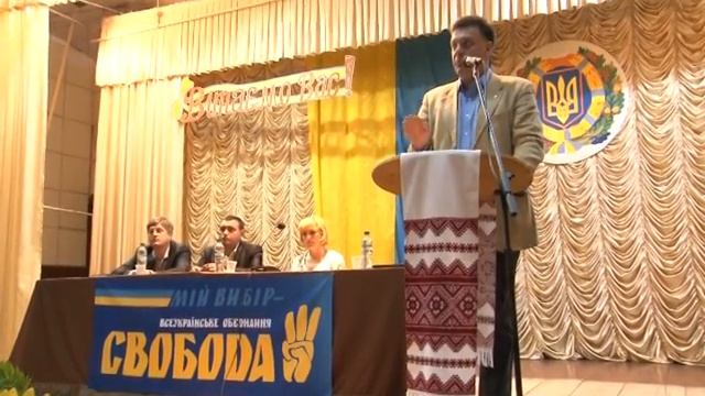Олег Тягнибок на Тернопільщині // 2012