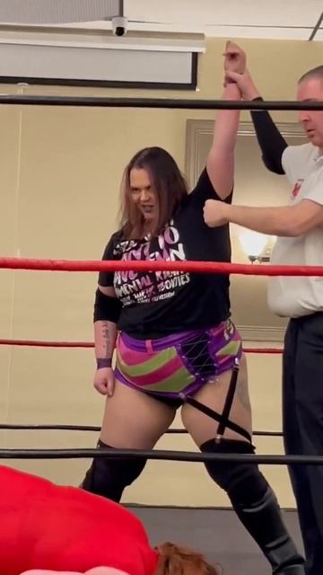 Isana makes Jessie Nolan tap and wins the #2022 Ballroom Blitz #ncw #wrestling