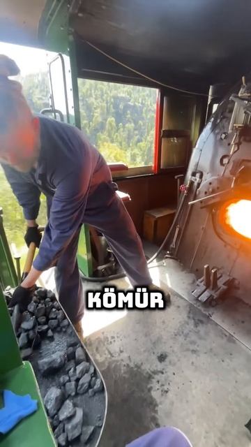 Bu Adam Lokomotifte İlginç Bir Göreve Sahip..