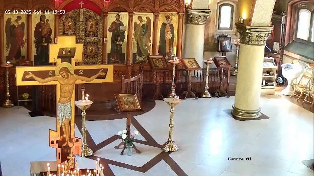 Божественная литургия, заупокойная лития. 10.05.2025 в 9-00.