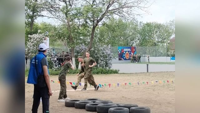 Региональный этап Зарница 2.0 ГБОУ  ЛНР Ясеновская школа 2 им.Д.В.Лазутина