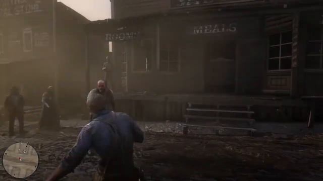 Red Dead Redemption 2  Новые кадры с ограблением банка (Обзор)