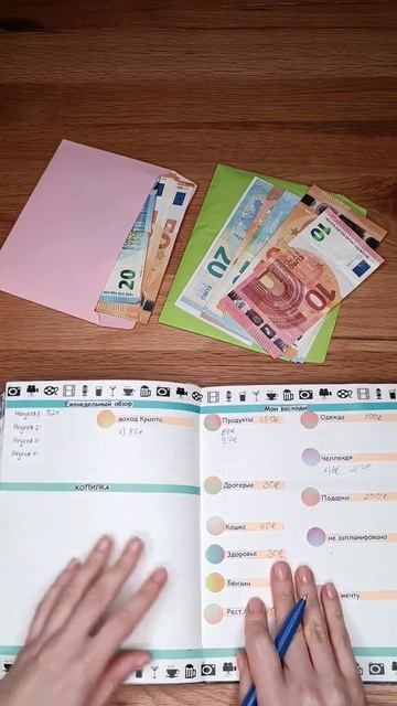 Планирую бюджет 💶 2 неделя ноября