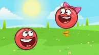 Красный Шарик, красный Несносный Шарик, Красныч Игра. мультики для детей. Красный колобок
