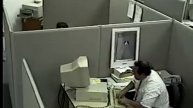 Man destroys computer