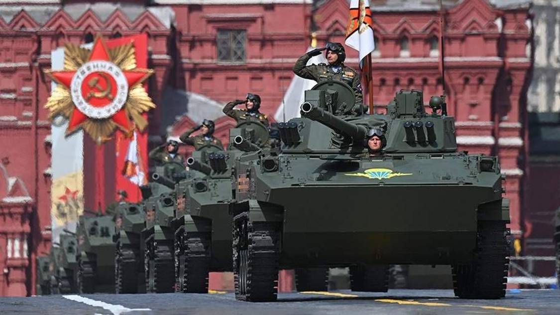 Парад Победы 2025 на Красной площади.