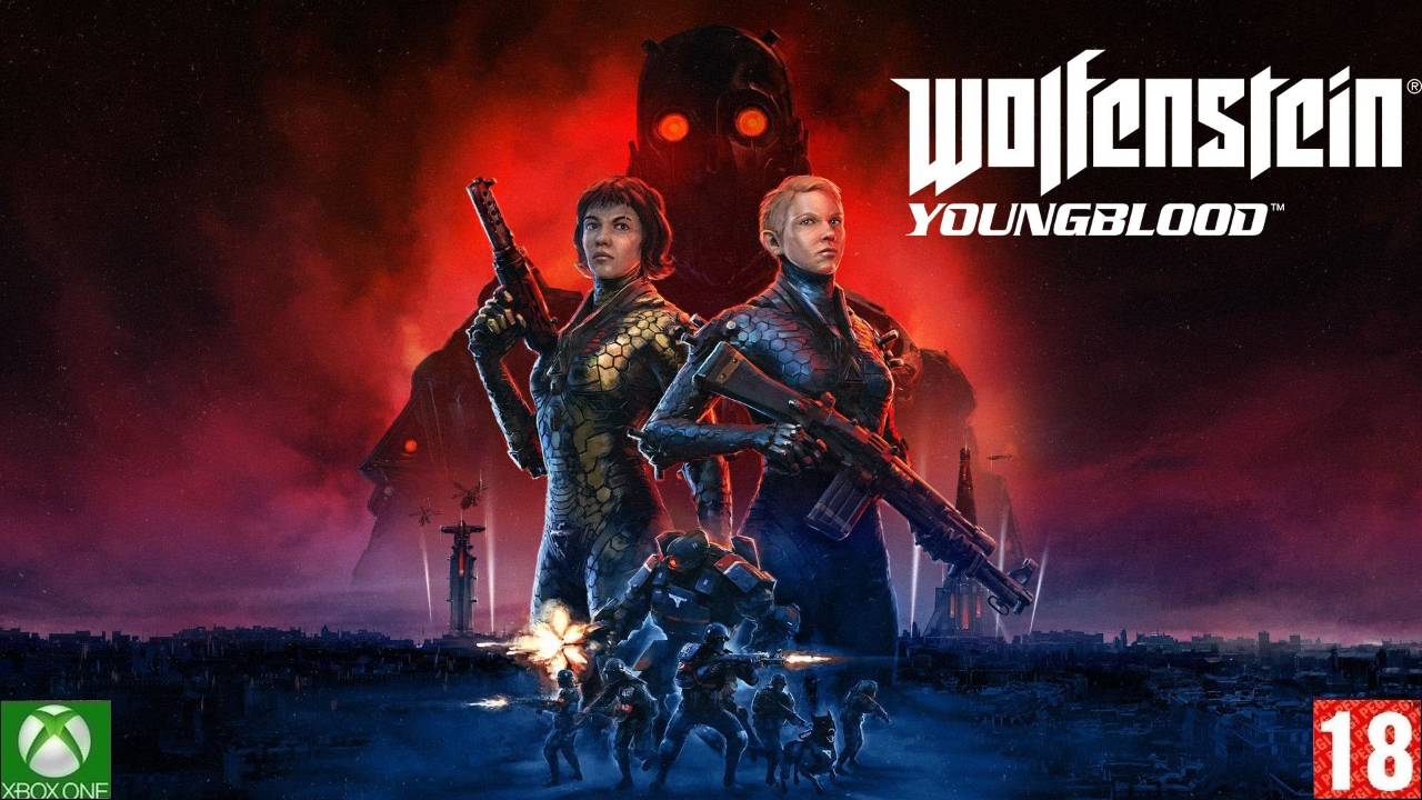 Wolfenstein Youngblood прохождение №1.На обновление ПК! Ссылка в описание! В честь 9 МАЯ!!!!!